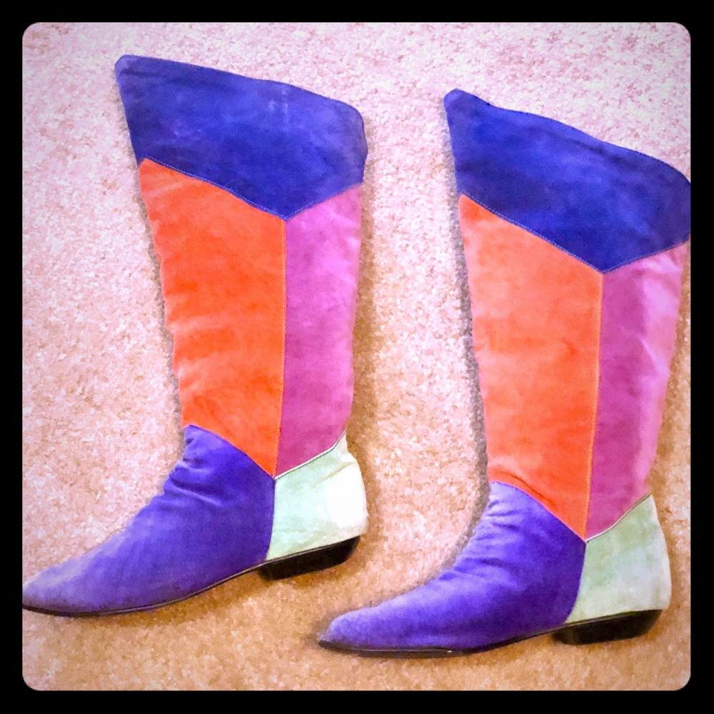 Color block Boots